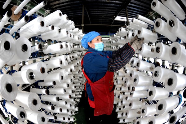 China’s economy expanded by just 3 per cent last year – the second lowest growth figure in four decades. Photo: Xinhua News Agency 
