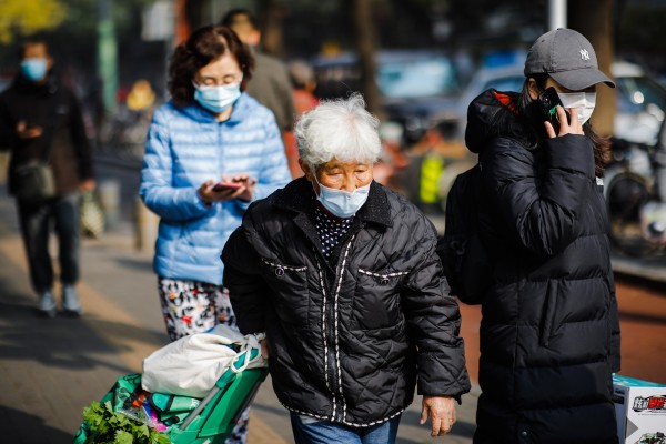 In 2021, 18.9 per cent of China’s population was aged 60 or above, and the demographic is expected to expand to 28 per cent in 2040. Photo: EPA-EFE