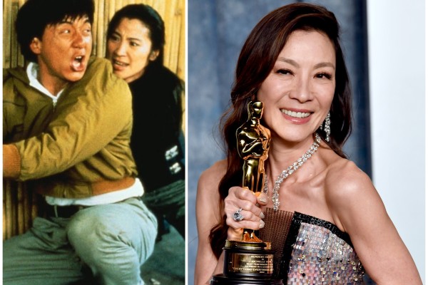 Michelle Yeoh got her first big break in Hollywood after starring in Hong Kong action films in the 1980s and 1990s. Photos: AP; Golden Harvest