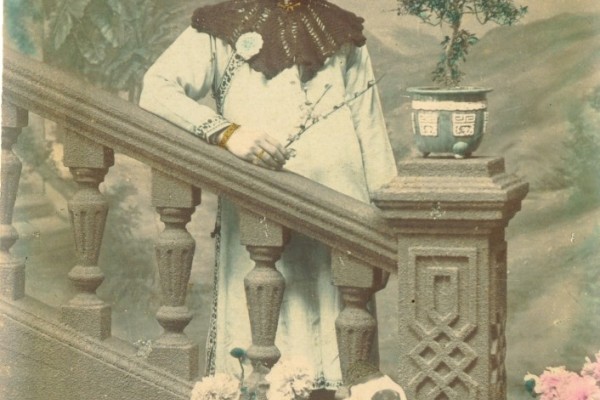 Lai Man-wai in a still from “Chuang Tzu Tests His Wife”, shot in 1913 or 1914 and considered the first true Hong Kong film but never shown in the then British colony. Lai was considered “the father of Hong Kong cinema” after founding the colony’s first film studio, China Sun, with his brother. Photo: Handout