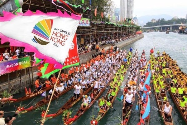 The Gay Games in Hong Kong was originally scheduled for last year. Photo: Handout