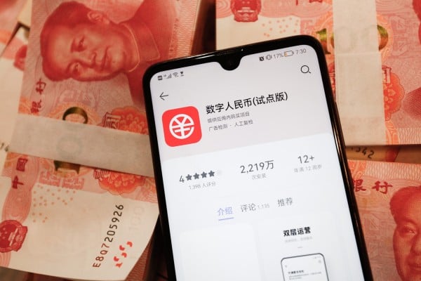 Trials of the e-CNY are underway in Hong Kong as the city aims to strengthen its role as an international offshore yuan trading centre. Photo: Shutterstock