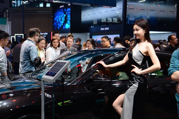 Chinese carmakers’ expansion plans in Thailand may challenge Japan’s dominance in the Thai auto market, according to an HSBC report. Hozon Auto (seen here at the Shanghai Auto Show in April), is among several Chinese EV makers with plans to set up production in Thailand. Photo: Getty Images