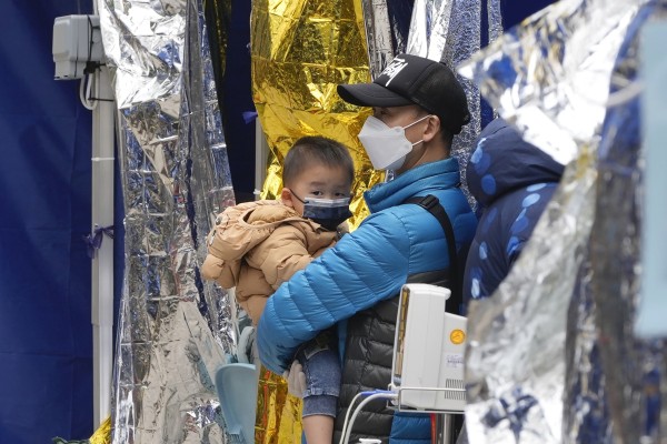 China’s voluntary urban and rural residents’ scheme is intended for anyone who is unemployed, including children. Photo: AP