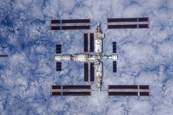 China’s Tiangong space station can now test more than 100 computer processors simultaneously, a scale much larger than the country’s previous testing platforms on satellites. Photo: CMSA
