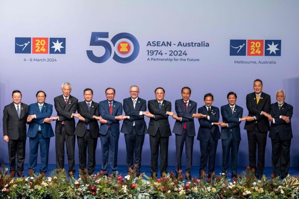 The Asean-Australia Special Summit was held in Melbourne from March 2-6 to commemorate the 50th anniversary of Asean-Australia dialogue relations. Photo: AFP