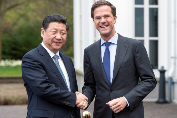 Dutch Prime Minister Mark Rutte will meet Chinese President Xi Jinping on Wednesday in Beijing as bilateral ties between the two countries fray over tightening chip restrictions on China. Photo: Reuters