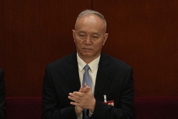 Cai Qi is said to have taken charge of the commission in the first half of 2023 but Beijing has yet to make an announcement. Photo: AP