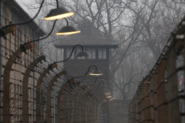The former Nazi German concentration and extermination camp Auschwitz, in Oswiecim, Poland. File photo: AP