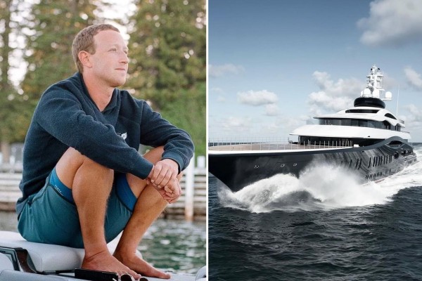 Meta boss Mark Zuckerberg is the proud new owner of a luxurious superyacht. Photos: @zuck, @guyfleury_photography/Instagram