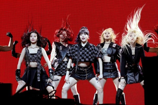 K-pop and Korean music appear to be a new core element for the Coachella Valley Music and Arts Festival – the 2024 event saw groups Le Sserafim (pictured), Ateez and The Rose take to the stage – much like Blackpink did in 2023. Photo: TNS