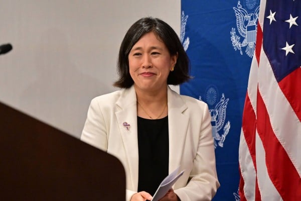 US Trade Representative Katherine Tai has described the 2½ years of tariffs review as ‘tremendously consequential’. Photo: AFP