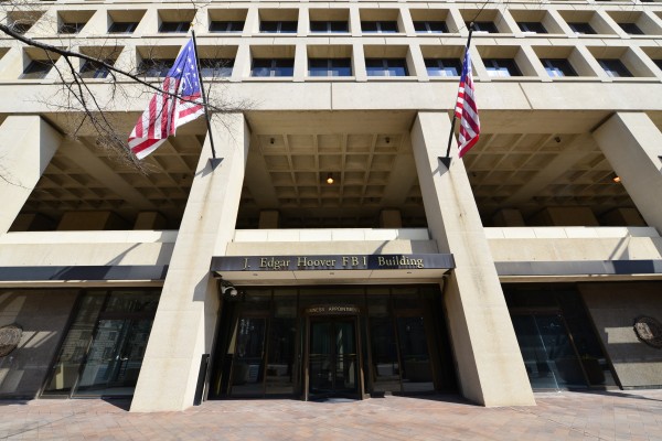 The J. Edgar Hoover FBI Building is seen in Washington DC. Photo: Shutterstock