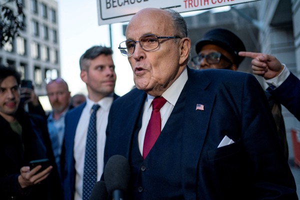 Rudy Giuliani acted as Donald Trump’s personal lawyer in 2020. File photo: Reuters