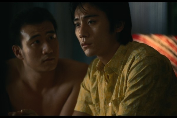Hu Jun (left) and Liu Ye in a still from Lan Yu, the 2001 film by Hong Kong director Stanley Kwan.