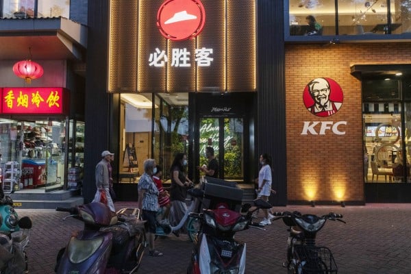 The fast-food behemoth said 30 per cent of its 1,500 to 1,700 new outlets to be established this year would be located in lower-tier cities or strategic places such as transport hubs or tourist destinations. Photo: Bloomberg