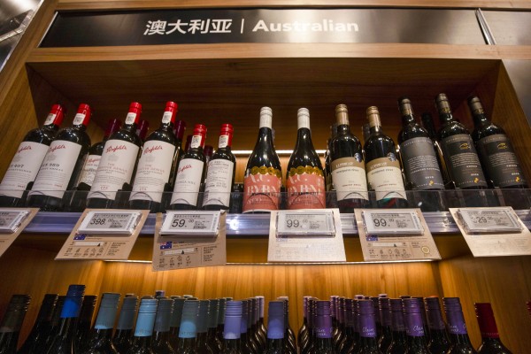 China last month lifted its punitive tariffs on Australia’s wine exports, signaling an end to an extended campaign of trade pressure on Canberra and raising hopes for a revival of the industry. Photo: EPA-EFE