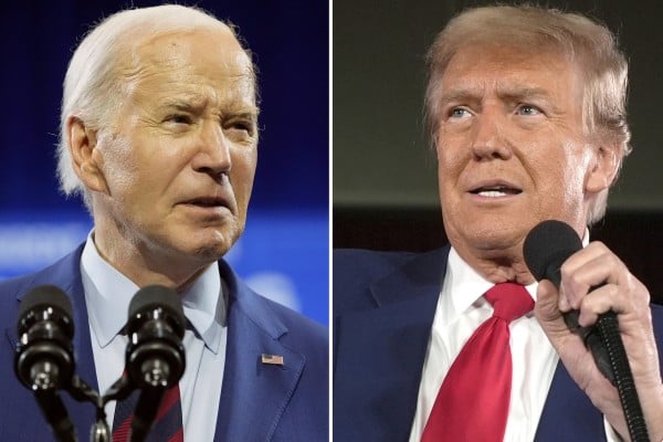 The agreement between US President Joe Biden and Republican challenger Donald Trump ends months of uncertainty over whether the candidates would debate at all. Photos: AP