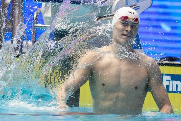 Sun Yang was banned for eight years, later reduced to four, for a doping-related offence. Photo: dpa Sun Yang was banned for eight years, later reduced to four, for a doping-related offence. Photo: dpa