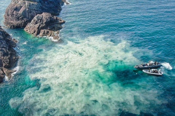 Hong Kong police have discovered and disposed of various WWII-era weaponry over the years. Photo: HKPF Hong Kong police have discovered and disposed of various WWII-era weaponry over the years. Photo: HKPF