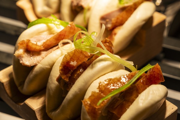 Peking duck bao at Mar’s Lunar New Year Party 2025. Photo: Wynn Las Vegas