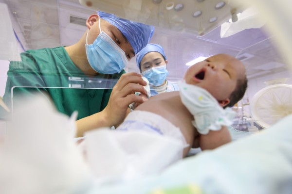 China’s National Health Commission is working with other departments to iron out details for a nationwide birth-subsidy plan that aims to incentivise parents to have children. Photo: Getty Images