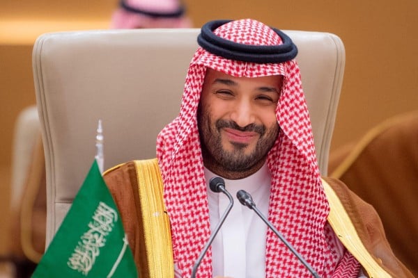 Saudi Crown Prince Mohammed bin Salman attends a meeting of the Gulf Cooperation Council in Riyadh on Tuesday. Photo: Saudi Press Agency/dpa Saudi Crown Prince Mohammed bin Salman attends a meeting of the Gulf Cooperation Council in Riyadh on Tuesday. Photo: Saudi Press Agency/dpa