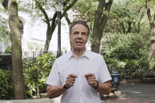 Former New York governor Andrew Cuomo says he will run for mayor of New York City as an independent candidate. Photo: Cuomo for Mayor via AP