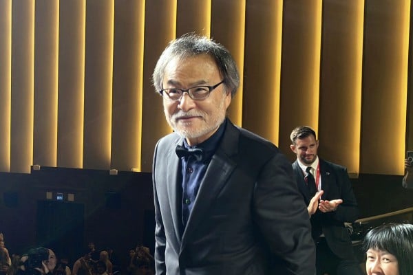 Kiyoshi Kurosawa at a screening of his film Cloud in Venice, Italy, in 2024. The Japanese horror master says a samurai film directed by him “might be really happening”. Photo: Kyodo News via AP Kiyoshi Kurosawa at a screening of his film Cloud in Venice, Italy, in 2024. The Japanese horror master says a samurai film directed by him “might be really happening”. Photo: Kyodo News via AP
