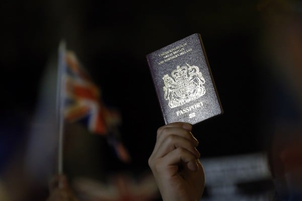 The UK has received 166,300 people under the BN(O) scheme as of June. Photo: EPA-EFE The UK has received 166,300 people under the BN(O) scheme as of June. Photo: EPA-EFE