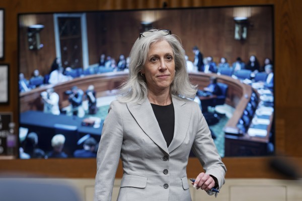 Susan Monarez, US President Donald Trump’s nominee to be director of the Centres for Disease Control and Prevention, arrives to testify before a Senate committee in Washington in June. Photo: AP