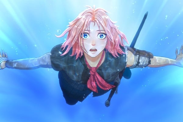 Scarlet (voiced by Mana Ashida) in a still from Scarlet, directed by Mamoru Hosoda. Masaki Okada co-stars as the voice of Hijiri. Scarlet (voiced by Mana Ashida) in a still from Scarlet, directed by Mamoru Hosoda. Masaki Okada co-stars as the voice of Hijiri.