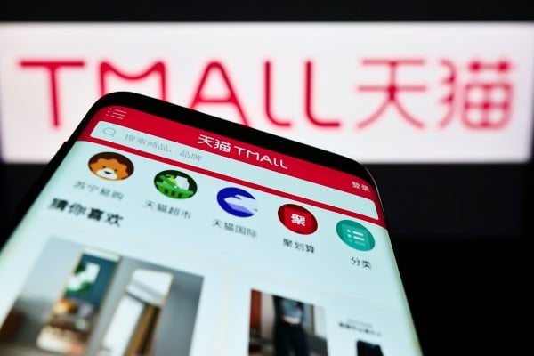 The Tmall campaign expands the scope of goods and merchants covered by Alibaba’s instant commerce operation. Photo: Shutterstock The Tmall campaign expands the scope of goods and merchants covered by Alibaba’s instant commerce operation. Photo: Shutterstock