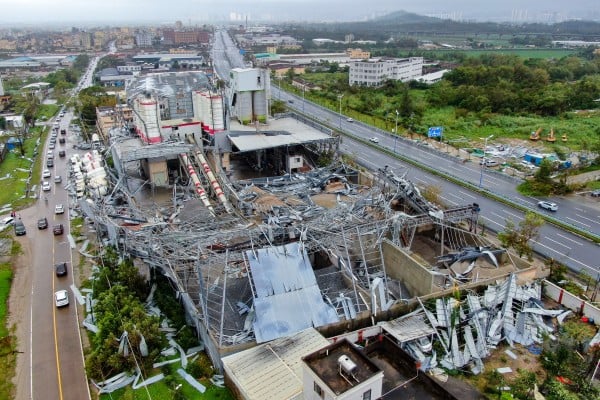 The storm caused extensive damage, estimated to cost billions of US dollars, in southern China. Photo: Xinhua The storm caused extensive damage, estimated to cost billions of US dollars, in southern China. Photo: Xinhua