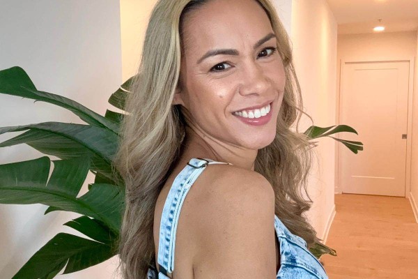 Michelle Hale wears her glucose monitor on her bare arm, helping to break the stigma surrounding the use of such wearable medical devices. Photo: Michelle Hale