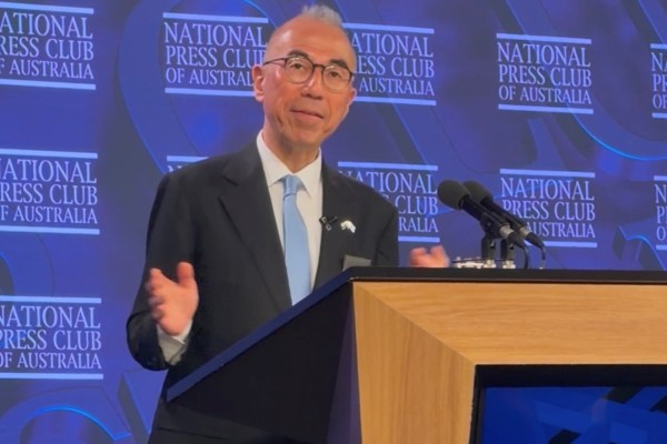 Japan’s ambassador to Australia Kazuhiro Suzuki. Photo: X/JPEmbassyAU