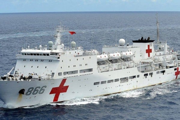 The Ark Silk Road operates under China’s People’s Liberation Army Navy. Photo: handout The Ark Silk Road operates under China’s People’s Liberation Army Navy. Photo: handout