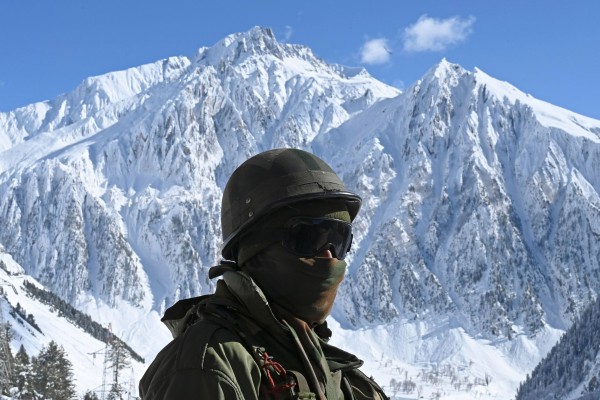 The Mudh-Nyoma Air Force Station is reportedly perched at a height of about 4,200 metres and only 30km from the Line of Actual Control between India and China. Photo: AFP