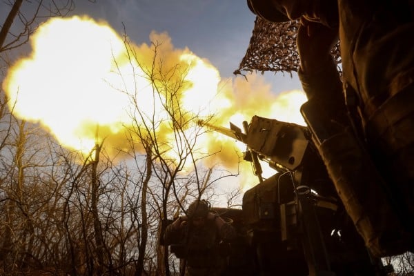 Servicemen of the 148th Separate Artillery Brigade of the Armed Forces of Ukraine fire a Caesar howitzer at Russian troops near Pokrovsk in Donetsk on Sunday. Photo: Reuters Servicemen of the 148th Separate Artillery Brigade of the Armed Forces of Ukraine fire a Caesar howitzer at Russian troops near Pokrovsk in Donetsk on Sunday. Photo: Reuters