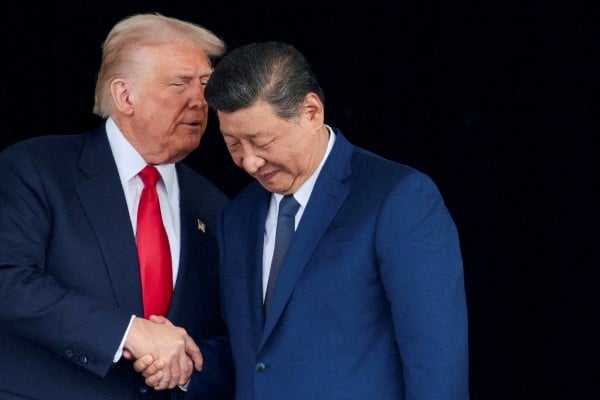 US President Donald Trump and Chinese President Xi Jinping after the October summit. Photo: Reuters US President Donald Trump and Chinese President Xi Jinping after the October summit. Photo: Reuters