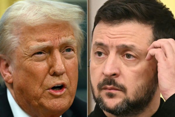 US President Donald Trump said he will hopefully meet with Volodymyr Zelensky and Vladimir Putin when a deal is in the ‘final stages’. Photo: AFP