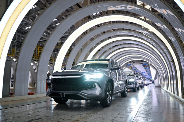 China’s EV makers are expected to be among the top 10 in the world league table by 2030. Photo: Xinhua