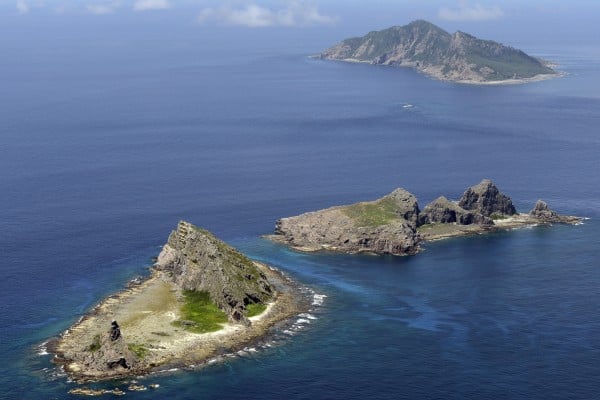 The uninhabited islands are the scene of regular confrontations. Photo: Kyodo The uninhabited islands are the scene of regular confrontations. Photo: Kyodo