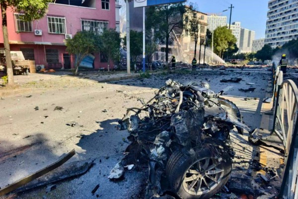 Shandong-based news outlet the Qilu Evening News reported on Monday that the blast occurred on Sunday. Photo: Handout