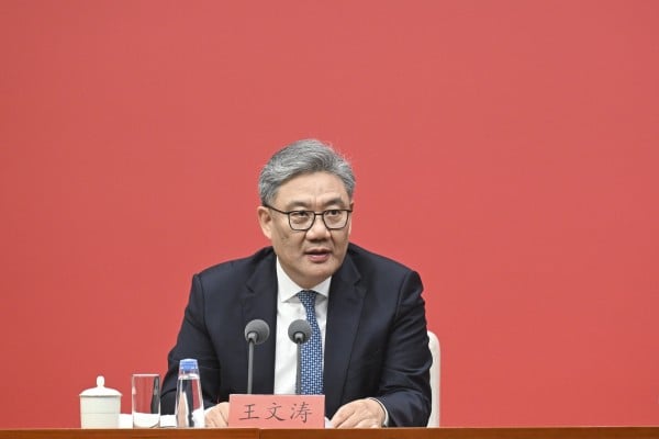 Commerce Minister Wang Wentao has called for China to push ahead with opening-up policies over the next five years. Photo: Xinhua Commerce Minister Wang Wentao has called for China to push ahead with opening-up policies over the next five years. Photo: Xinhua
