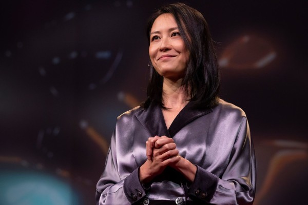 Economist Jin Keyu at a 2023 Ted Talk. Photo: Handout