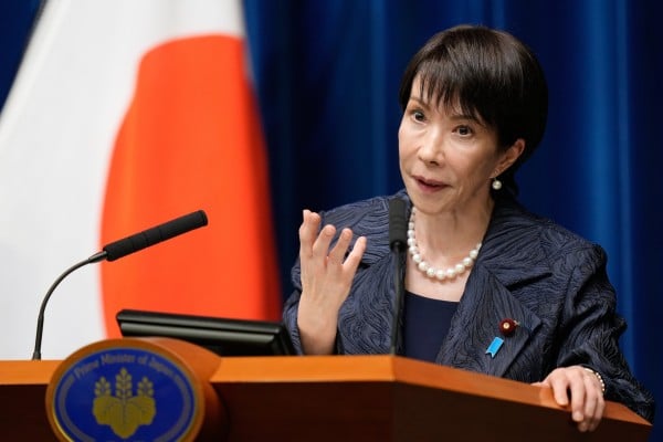 Japan’s Prime Minister Sanae Takaichi. Photo: AP