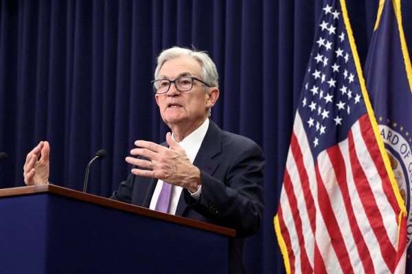 US Federal Reserve Chair Jerome Powell is set to step down in May. Photo: Reuters