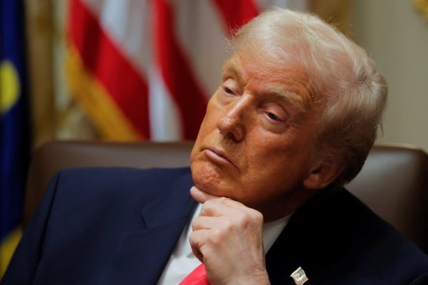 US President Donald Trump at a cabinet meeting on December 2. Photo: Reuters US President Donald Trump at a cabinet meeting on December 2. Photo: Reuters