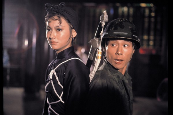 Kara Hui Ying-hung (left) and Hsiao Hou in a still from My Young Auntie (1981)